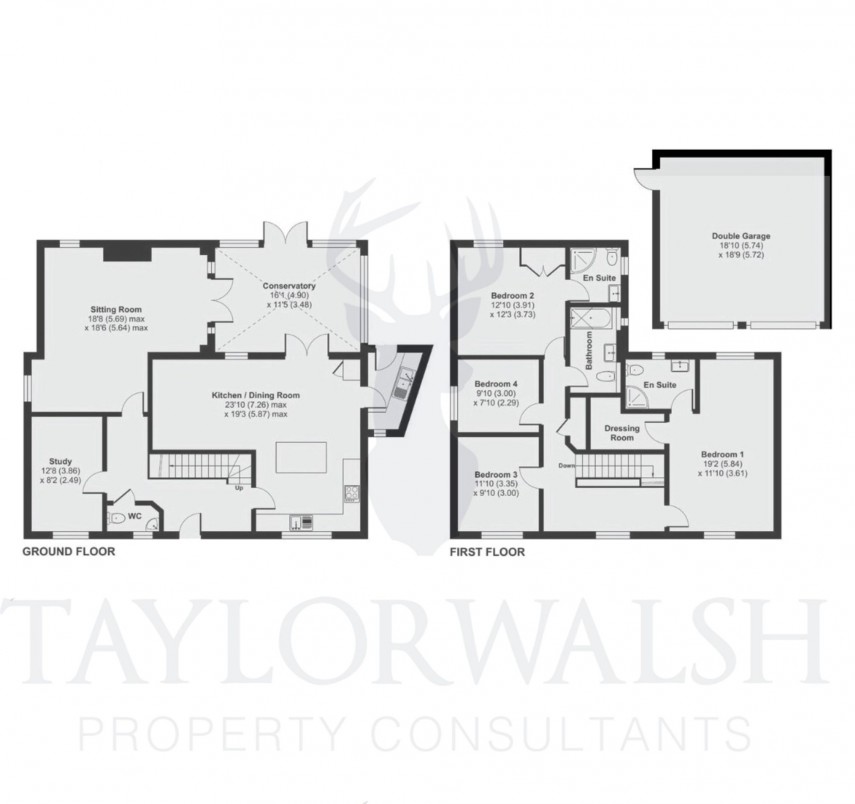 Floorplan for Mansion Gardens, Potterspury, NN12