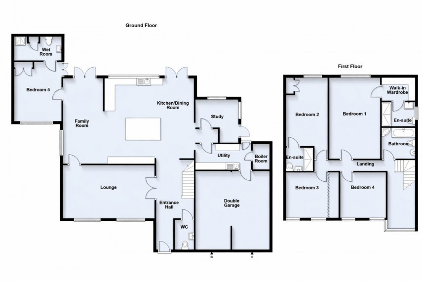 Floorplan for Foxton, Woughton Park, MK6
