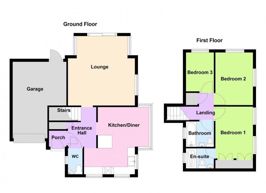 Floorplan for Dyers Mews, Neath Hill, MK14