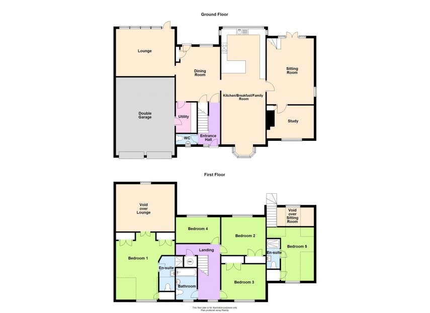 Floorplan for Irving Dale, Old Farm Park, MK7
