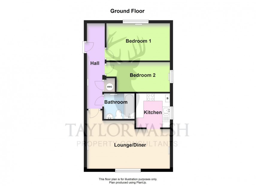 Floorplan for Akerlea Close, Netherfield, MK6