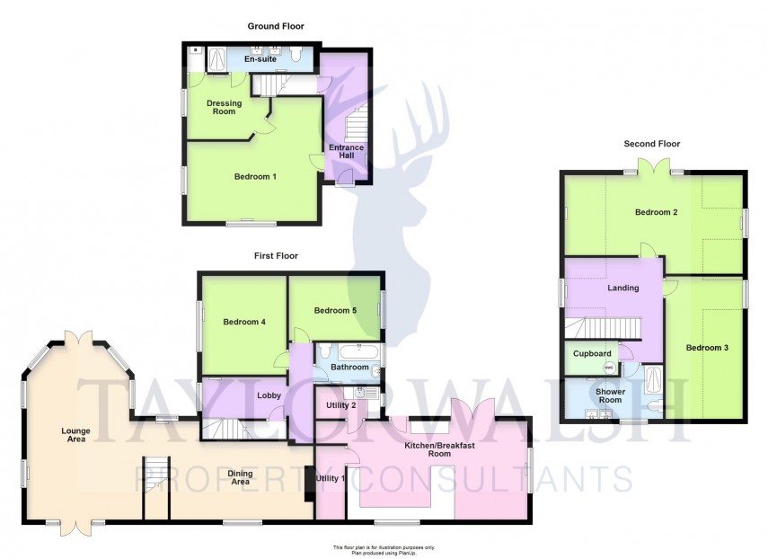 Floorplan for Church Street, Aspley Guise, MK17