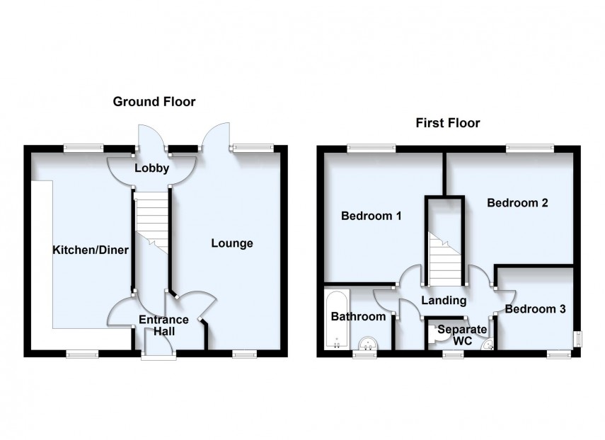 Floorplan for Runford Court, Shenley Lodge, MK5