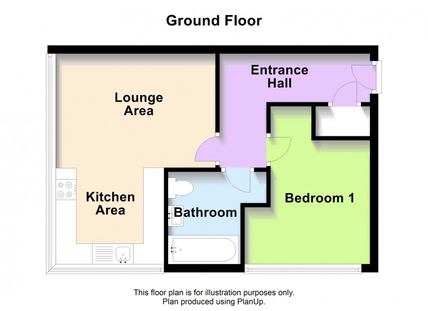 Floorplan for South Row, Centro, MK9