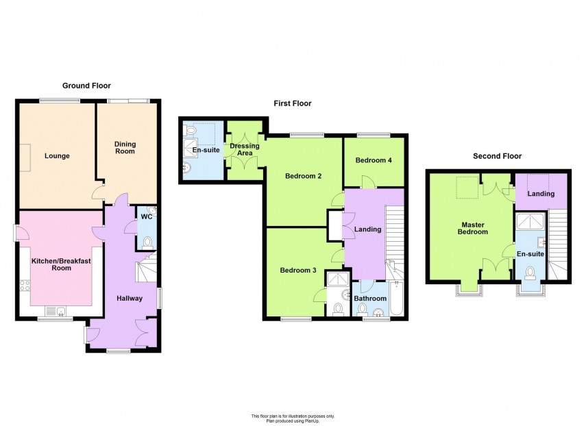 Floorplan for Hayes Road, Deanshanger, MK19