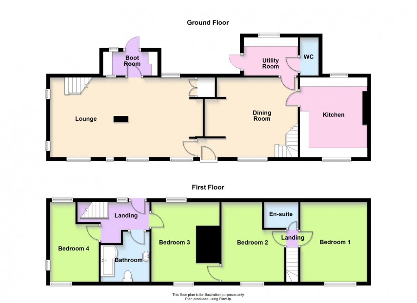Floorplan for Shenley Road, Bletchley, MK3