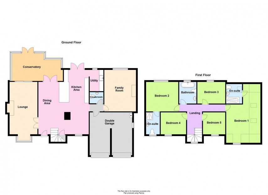Floorplan for Cloudberry, Walnut Tree, MK7