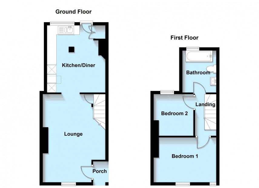Floorplan for Filgrave, Newport Pagnell, MK16