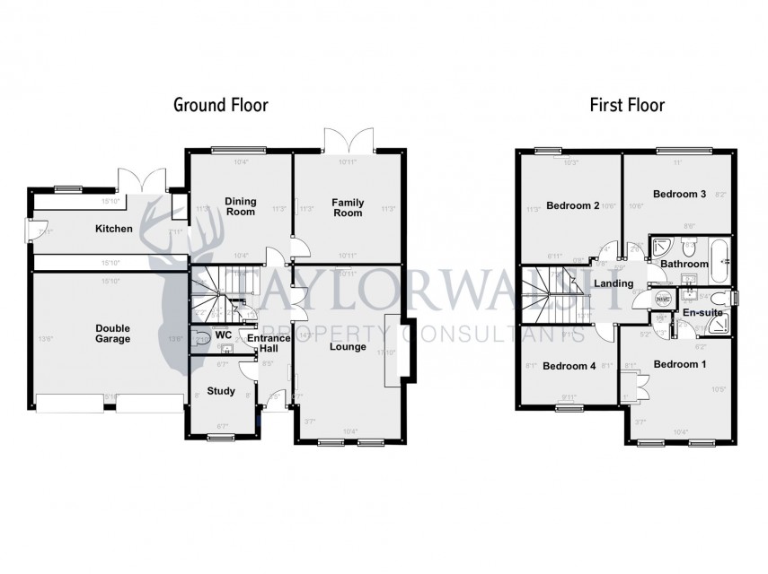 Floorplan for Comfrey Close, Walnut Tree, MK7