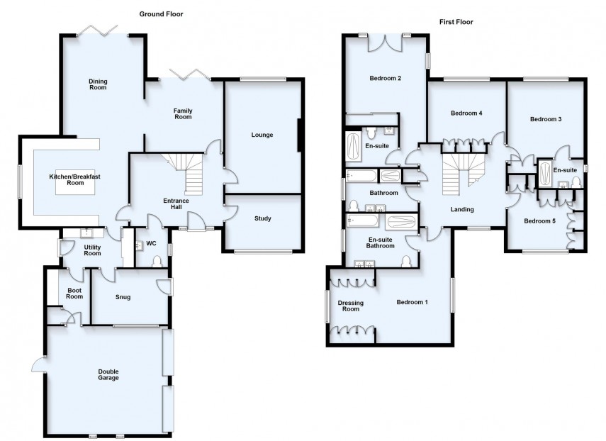 Floorplan for Earls Farm Way, Towcester, NN12