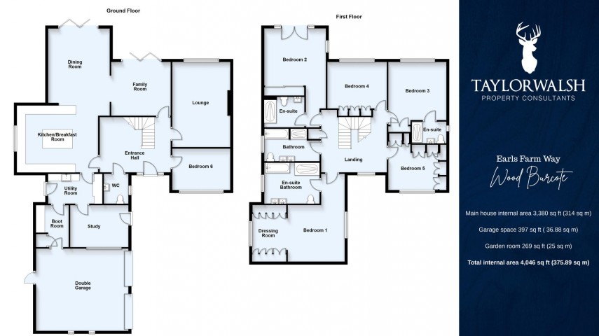 Floorplan for Earls Farm Way, Towcester, NN12