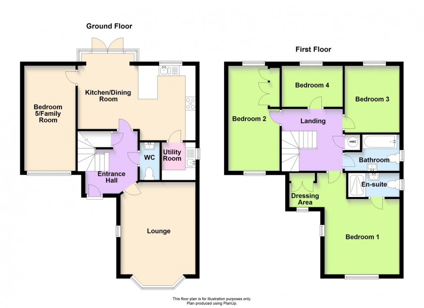 Floorplan for Rose Court, Wolverton, MK12