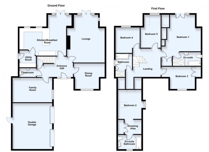 Floorplan for Vicarage Road, Whaddon, MK17
