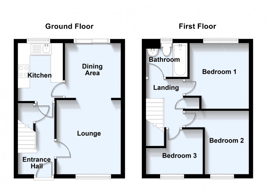 Floorplan for Goodwood, Great Holm, MK8