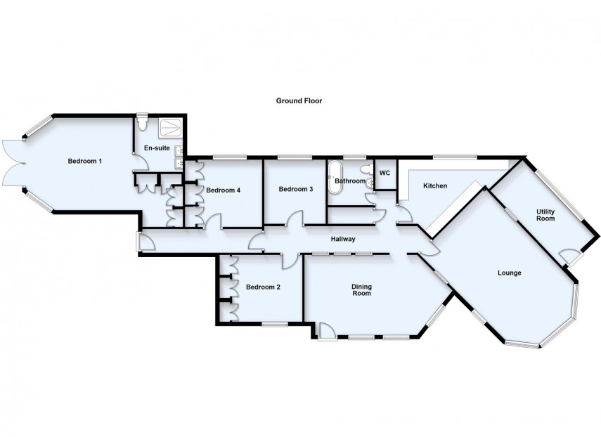 Floorplan for Cranfield Road, Wavendon, MK17