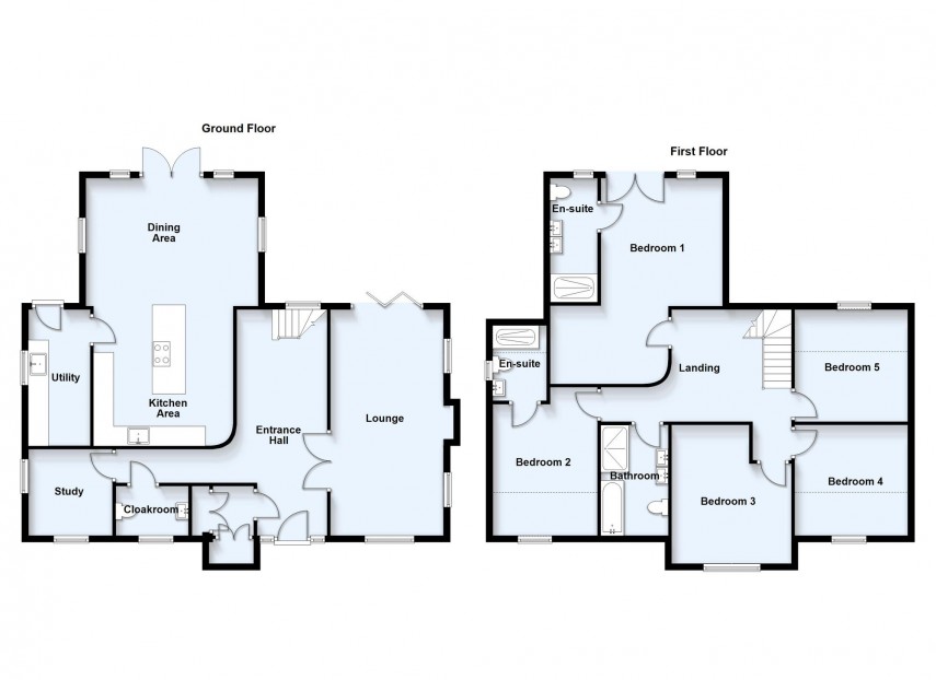 Floorplan for Cow Lane, Gawcott, MK18