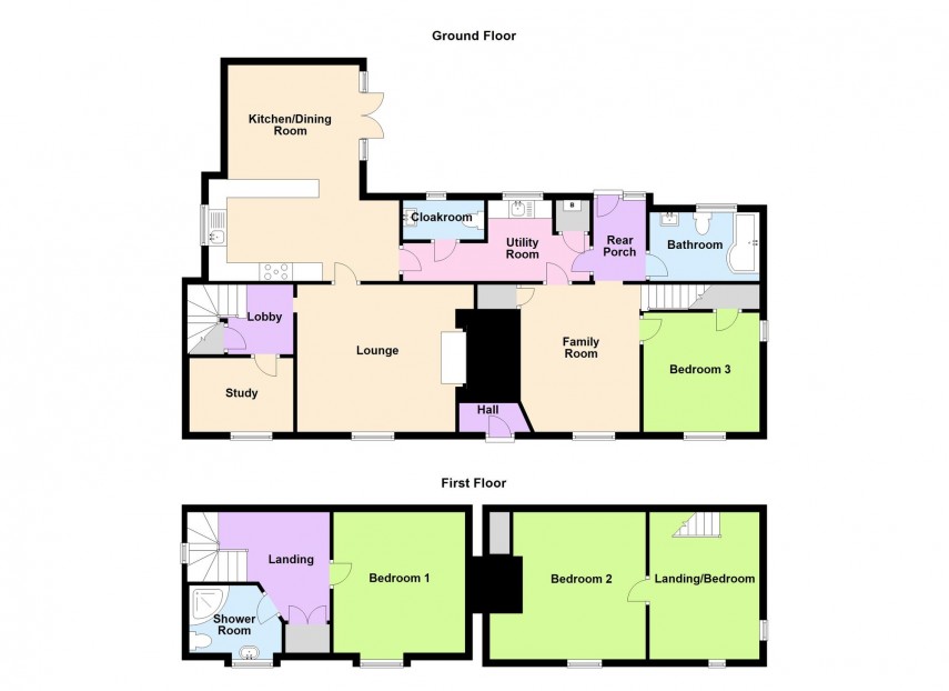 Floorplan for Simpson, Milton Keynes, MK6