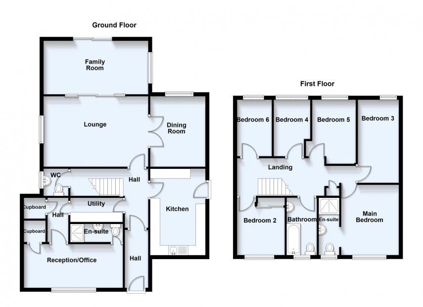 Floorplan for Windmill Hill Drive, Bletchley, MK3