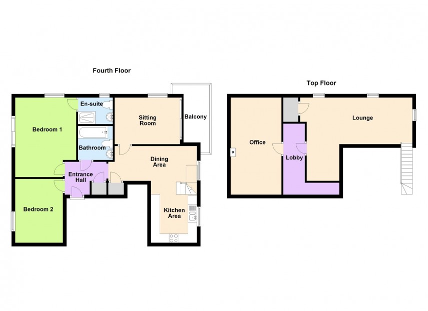 Floorplan for Kelling Way, Broughton, MK10