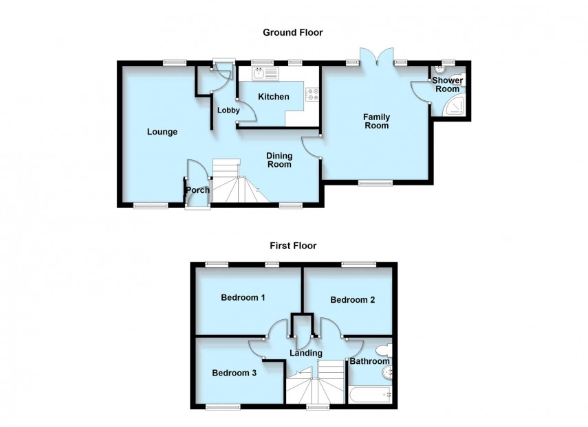 Floorplan for Adams Court, Woughton On The Green, MK6