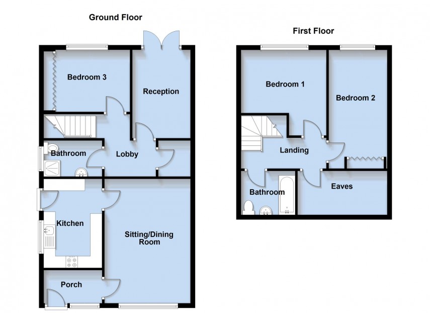 Floorplan for Mays Way, Potterspury, NN12
