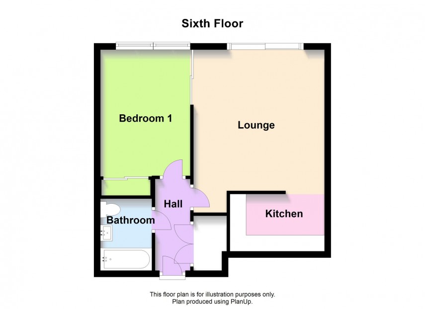 Floorplan for Witan Gate, 503 Witan Gate, MK9