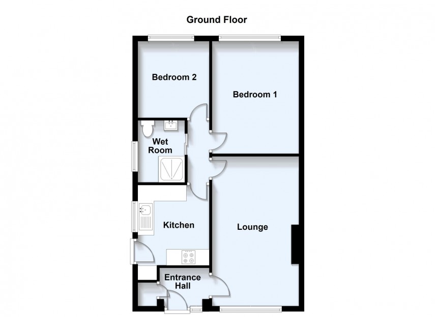 Floorplan for Elm Grove, Woburn Sands, MK17