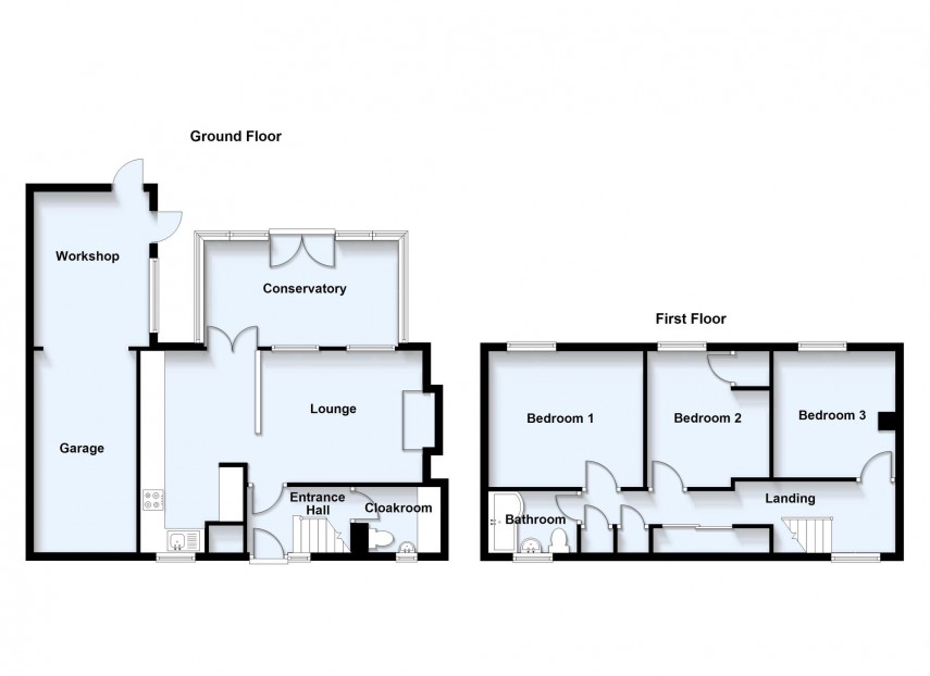 Floorplan for Bowyers Mews, Neath Hill, MK14