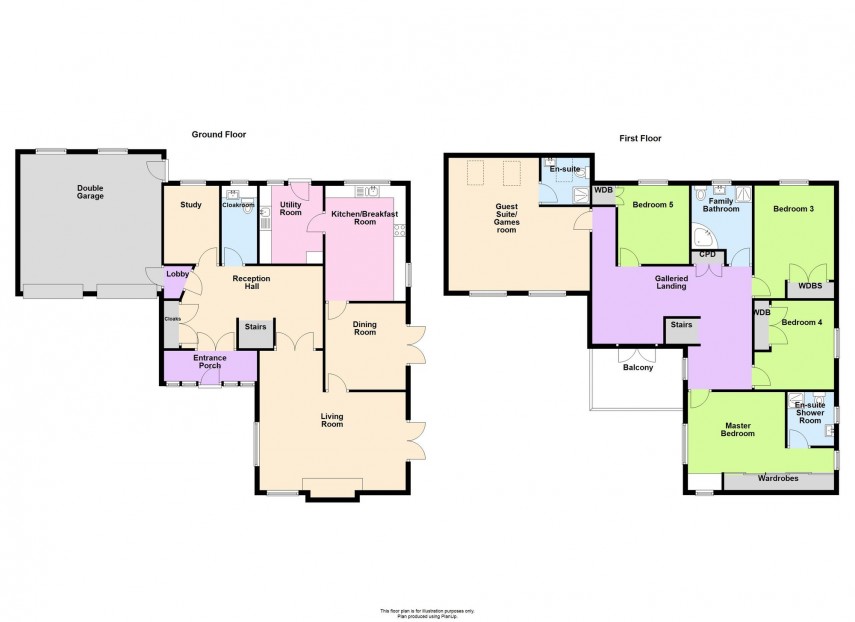 Floorplan for Rosemary Court, Walnut Tree, MK7