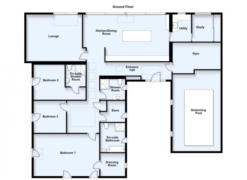 Floorplan for Millhayes, Great Linford, MK14