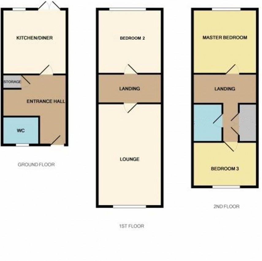Floorplan for Coopers Mews, Neath Hill, MK14