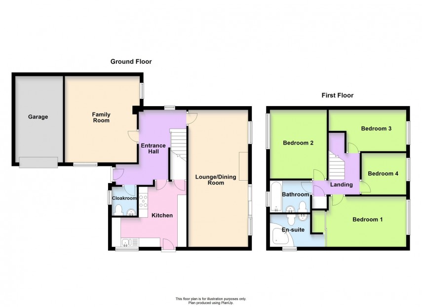 Floorplan for Ashfield, Stantonbury, MK14