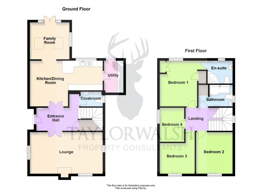 Floorplan for Annes Grove, Great Linford, MK14