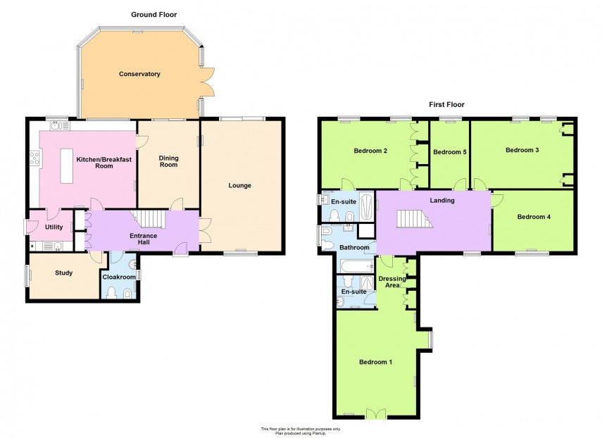 Floorplan for Pigott Drive, Shenley Church End, MK5