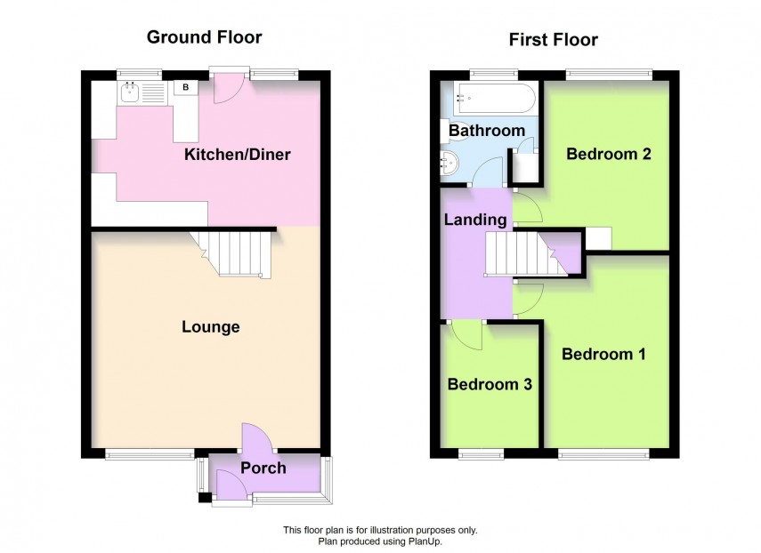 Floorplan for Cypress, Newport Pagnell, MK16