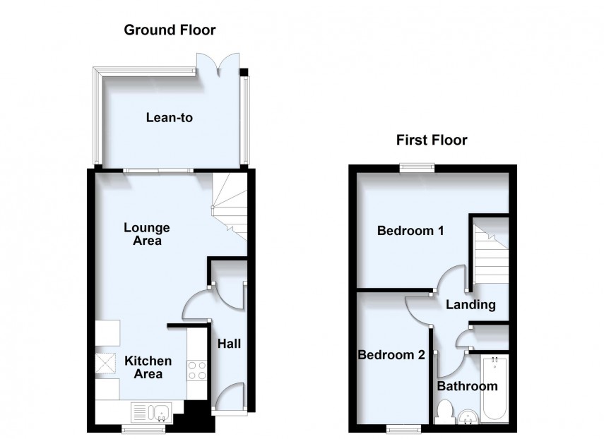 Floorplan for Wimbledon Place, Bradwell Common, MK13
