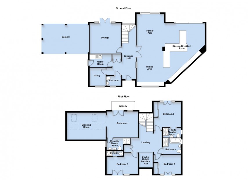 Floorplan for Ferranti Place, Oakgrove, MK10