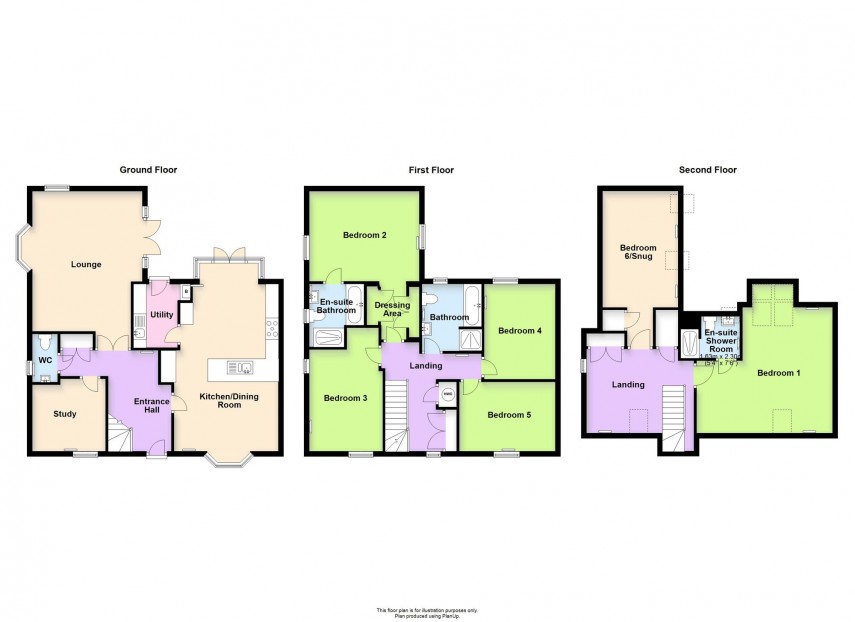 Floorplan for Westergate Avenue, Brooklands, MK10