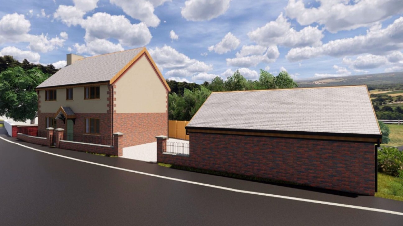 New Build Plot -, Queens Road, CF47