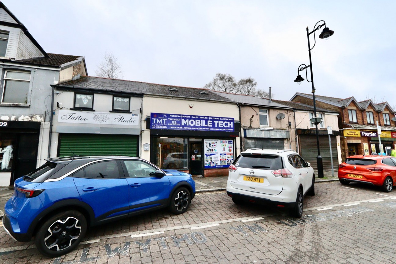 Commercial Street, Tredegar, NP22
