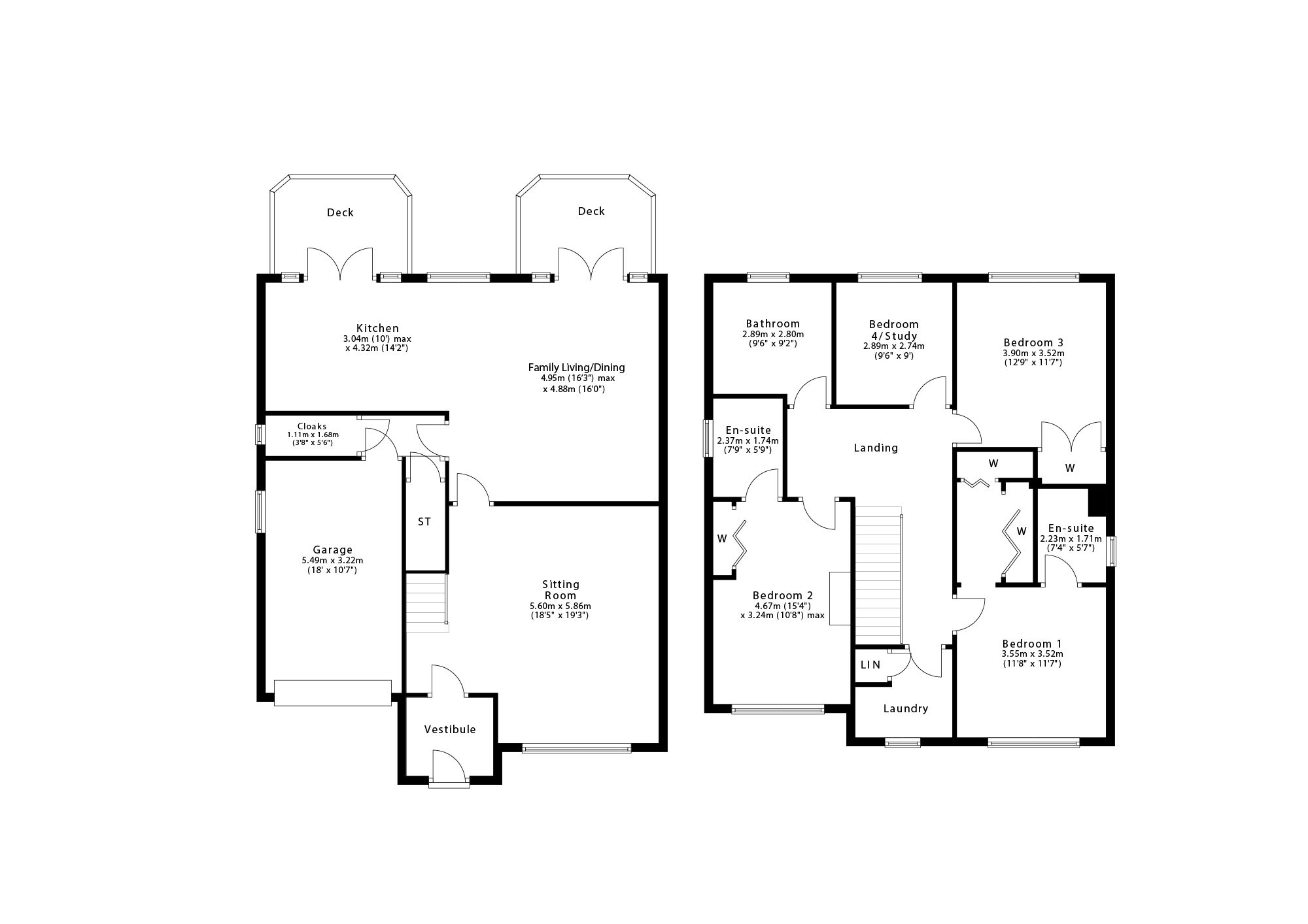 Floorplan for Galbraith Crescent, Larbert, FK5