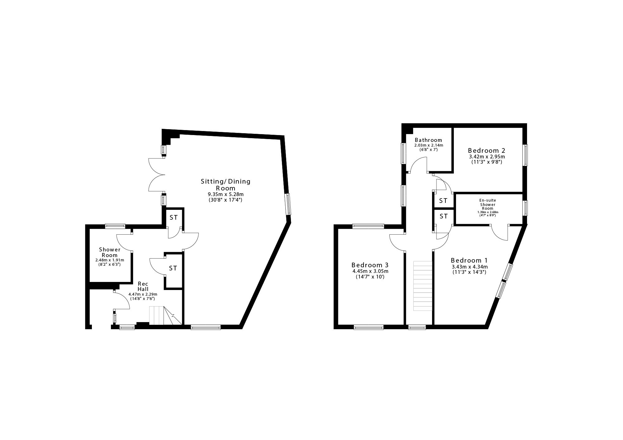 Floorplan for Bean Row, Falkirk, FK1