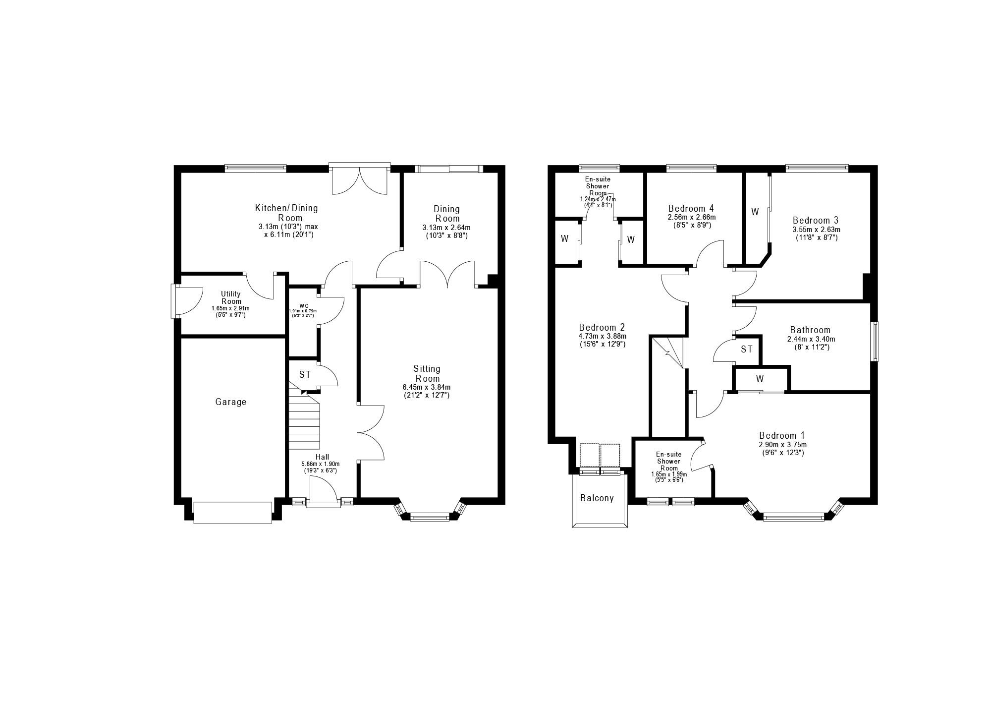 Floorplan for Demoreham Avenue, Denny, FK6