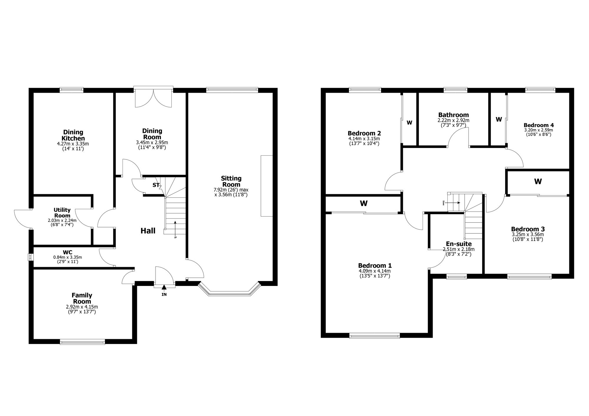 Floorplan for Ronaldshay Crescent, Grangemouth, FK3