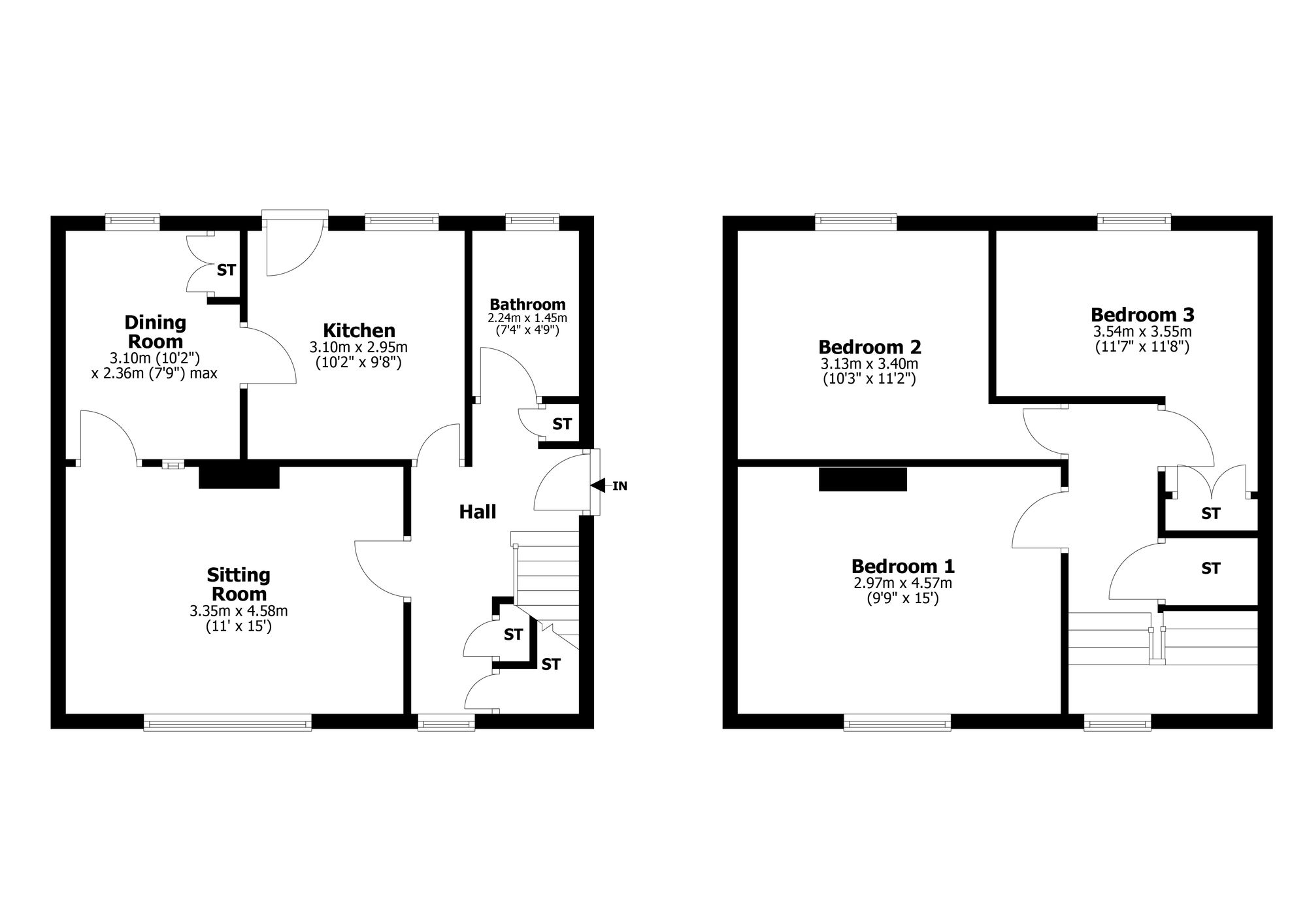 Floorplan for Windsor Road, Falkirk, FK1