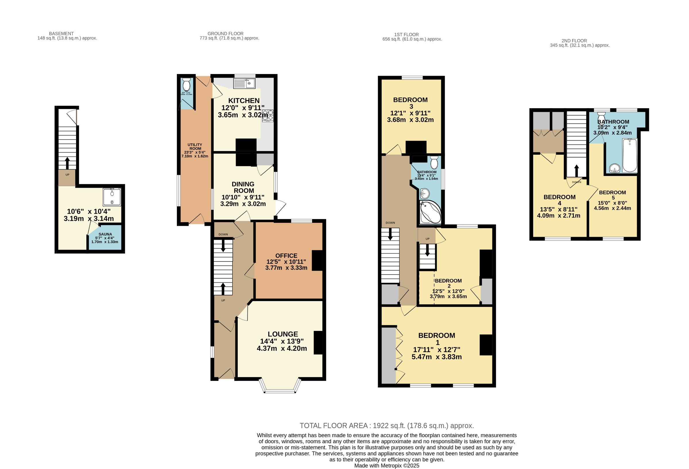 Floorplan for Nunnery Fields, Canterbury