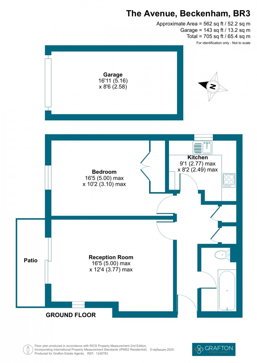 Floorplan for The Avenue, Beckenham, Kent