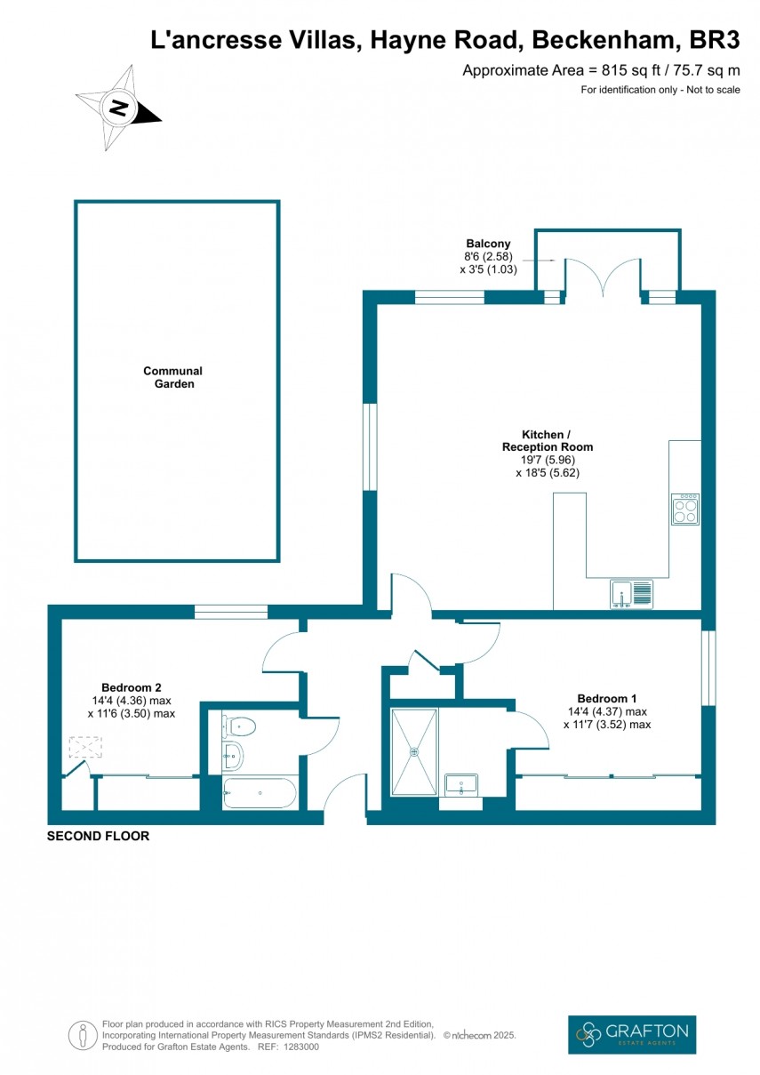 Floorplan for Hayne Road, Beckenham, Kent
