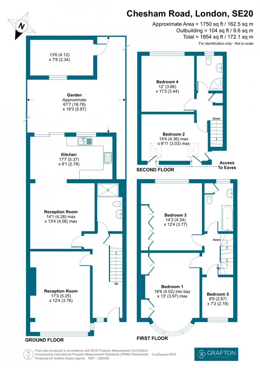 Floorplan for Chesham Road, London