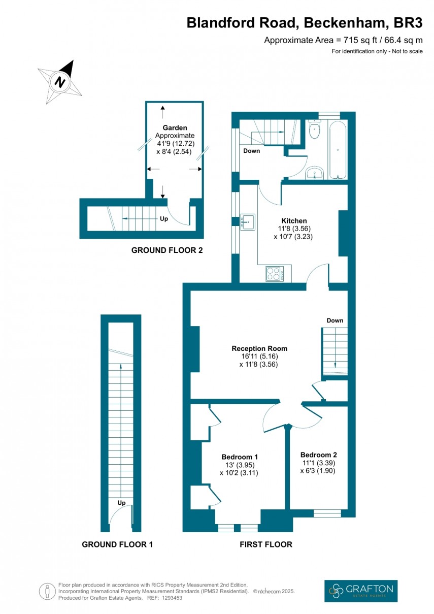 Floorplan for Blandford Road, Beckenham, Kent